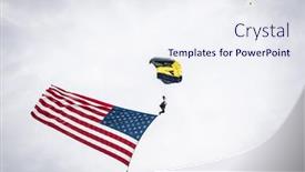  Presentation with frogs - PPT theme consisting of member-of-the-leap-frogs background and a sky blue colored foreground