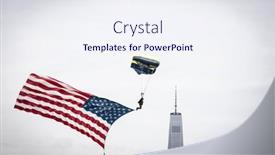  Presentation with frogs - Slide deck with member-of-the-leap-frogs background and a sky blue colored foreground