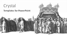  Presentation with members - PPT theme consisting of members-of-the-stadholder-s background and a white colored foreground