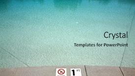  Presentation with sun life - Amazing presentation theme having members only swimming pool backdrop and a light blue colored foreground