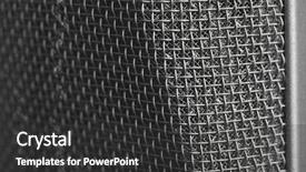  Presentation with extreme - Colorful presentation theme enhanced with memebrane of vintage microphone backdrop and a dark gray colored foreground