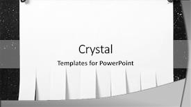  Presentation with note - Slide deck with memo board - pinned postit blank white reminder background and a white colored foreground