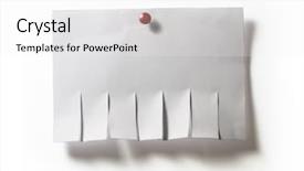  Presentation with advertisement - Presentation consisting of memorandum - closeup of advertisement template background and a white colored foreground