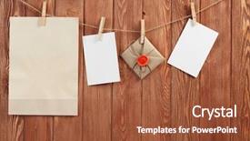  Presentation with memorandum - PPT layouts enhanced with memorandum - write your message background and a tawny brown colored foreground