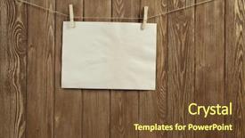  Presentation with memorandum - Cool new theme with memorandum - write your message backdrop and a tawny brown colored foreground