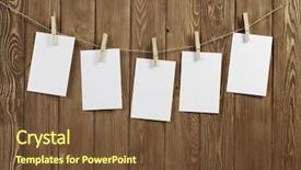  Presentation with memorandum - PPT layouts consisting of memorandum - write your message background and a tawny brown colored foreground