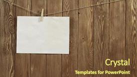  Presentation with memorandum - Cool new slide set with memorandum - write your message backdrop and a tawny brown colored foreground