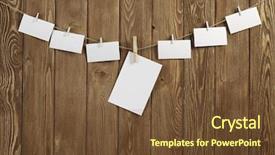  Presentation with memorandum - Slide deck with memorandum - write your message background and a tawny brown colored foreground