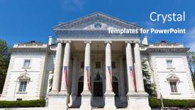  Presentation with memorial - Audience pleasing theme consisting of  backdrop and a  colored foreground