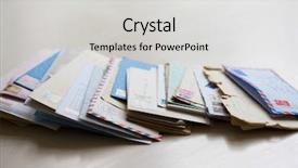  Presentation with jumbled letters for kindergarten - Slides having memories birthday - closeup of letters on tabletop background and a light gray colored foreground