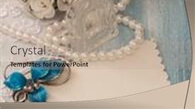  Presentation with memories - Presentation theme enhanced with memories in retro arrangement background and a mint green colored foreground