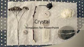  Presentation with stylized - Cool new presentation theme with memory book romance - stylized vintage card with stones backdrop and a soft green colored foreground