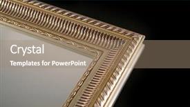  Presentation with classy - PPT layouts featuring memory lane - classy mirror background and a coral colored foreground