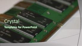  Presentation with stress and memory - Colorful presentation theme enhanced with memory-modules backdrop and a tawny brown colored foreground