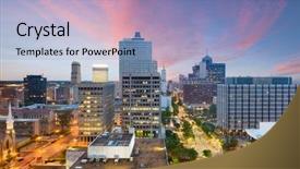  Presentation with tennessee - Amazing theme having memphis tennessee usa downtown city backdrop and a light blue colored foreground