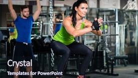  Presentation with group training - Slide deck having men and woman in function background and a wine colored foreground