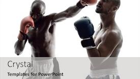  Presentation with boxing - Presentation theme having  background and a  colored foreground