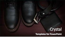  Presentation with fashion accessories - Cool new presentation design with men fashion men accessories still life business look backdrop and a wine colored foreground