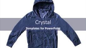  Presentation with dark blue - PPT layouts enhanced with men-s-dark-blue-hooded background and a ocean colored foreground