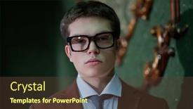  Presentation with luxury fashion - Presentation featuring men-s-fashion-and-beauty background and a tawny brown colored foreground