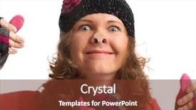  Presentation with stuck - Colorful PPT theme enhanced with men wormen clothing - crazy winter sales portrait backdrop and a tawny brown colored foreground