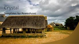  Presentation with france - Amazing PPT theme having meneham-is-a-restored-former backdrop and a light gray colored foreground