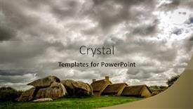  Presentation with france - Slide set consisting of meneham-is-a-restored-former background and a light gray colored foreground