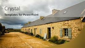  Presentation with france - Theme featuring meneham-is-a-restored-former background and a light gray colored foreground