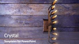  Presentation with hanukkah - Amazing theme having judaica - menorah with candles for hanukkah backdrop and a gray colored foreground