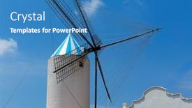  Presentation with san diego team news - Cool new slide set with menorca sant lluis san luis moli de dalt windmill in balearic islands of spain backdrop and a teal colored foreground