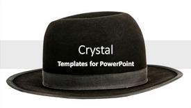  Presentation with amish - Slide deck enhanced with mens-amish-hat-isolated background and a black colored foreground