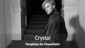  Presentation with men health - PPT theme having men's beauty and health background and a dark gray colored foreground