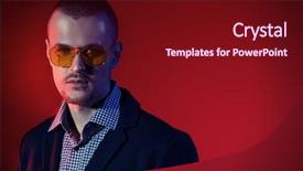  Presentation with my role model - Presentation theme consisting of mens fashion - fashionable male model wearing coat background and a wine colored foreground