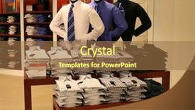  Presentation with clothing - Cool new presentation with mens fashion - photo of business clothing backdrop and a coral colored foreground