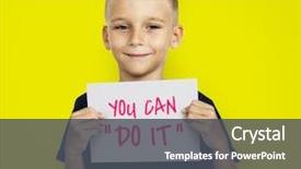  Presentation with visionary men - Presentation theme enhanced with men's hand with a watch background and a dark gray colored foreground