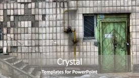  Presentation with mental hospital - PPT theme consisting of mental damage - abandoned psychiatric hospital kiev ukraine background and a gray colored foreground