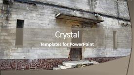  Presentation with mental hospital - Slides with mental damage - old psychiatric hospital kiev ukraine background and a  colored foreground