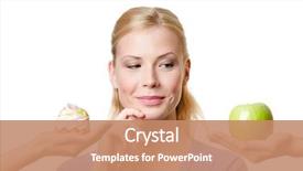  Presentation with choice - Cool new PPT layouts with mental health - beautiful woman makes a tough backdrop and a coral colored foreground