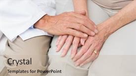  Presentation with mental health - PPT theme with mental health - close-up mid section background and a mint green colored foreground