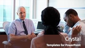  Presentation with mental health - Presentation theme with mental health - doctor treating couple suffering background and a tawny brown colored foreground