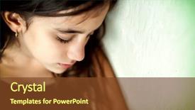  Presentation with emotional health - Amazing presentation having mental health - emotional portrait of a sad backdrop and a tawny brown colored foreground