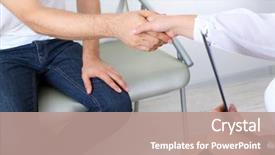  Presentation with counseling - Amazing slides having mental health - handshake during counseling backdrop and a coral colored foreground