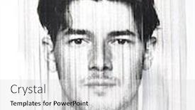  Presentation with shredder - Audience pleasing presentation design consisting of mental-health-concept-with-monochrome backdrop and a light gray colored foreground