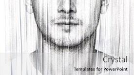  Presentation with mental health - Cool new slide deck with mental-health-concept-with-monochrome backdrop and a light gray colored foreground