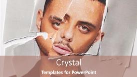  Presentation with mental health - Audience pleasing PPT layouts consisting of mental-health-concept-with-picture backdrop and a coral colored foreground