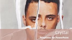  Presentation with mental health - PPT layouts enhanced with mental-health-concept-with-picture background and a coral colored foreground