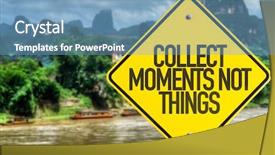  Presentation with futuristic internet of things iot - PPT theme enhanced with mental health free - collect moments not things sign background and a teal colored foreground