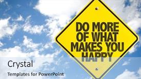  Presentation with sky - Cool new PPT theme with mental health free - do more what makes you backdrop and a light blue colored foreground