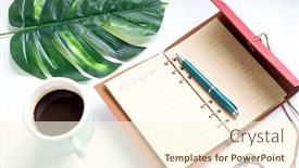  Presentation with mental health - Cool new theme with mental-health-practices-list backdrop and a cream colored foreground