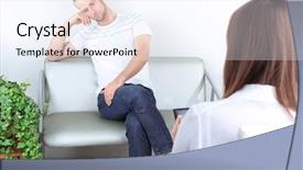  Presentation with environmental psychology man green - Slide deck having vintage style black skateboard on a white background background and a light gray colored foreground